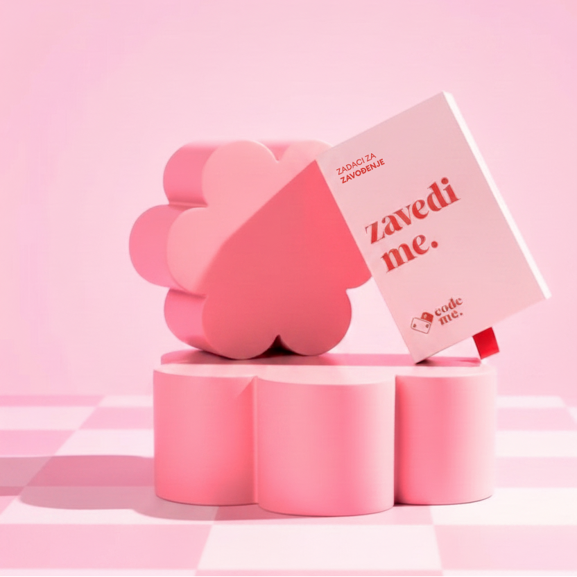 igra za parove roze kutija zadaci za zavođenje poklon za godišnjicu valentinovo